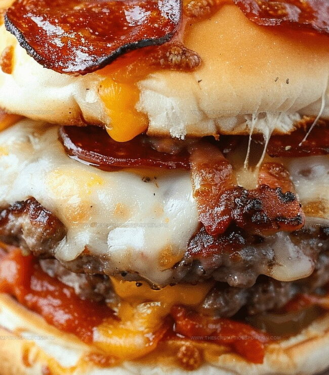 Pro Tips for Juicy Pizza Burgers