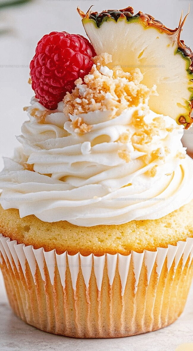 Why Pina Colada Cupcakes Are Tropical