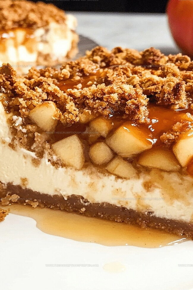 Why Apple Crisp Cheesecake Is a Sweet Delight