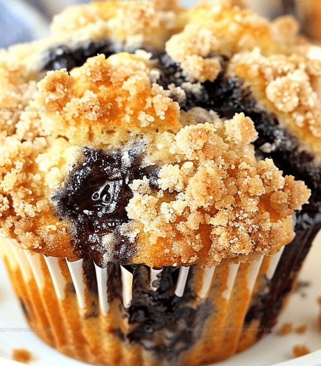 Tips for Fluffy Blueberry Streusel Muffins