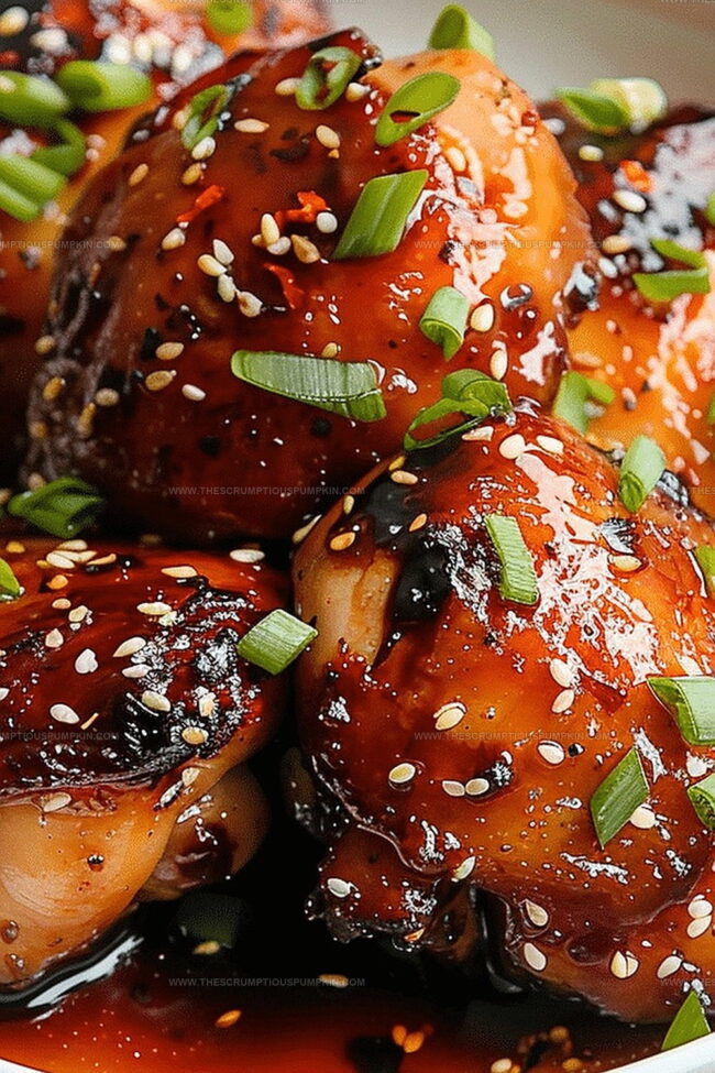 Sticky, Sweet & Savory: Meet Your New Favorite Chicken Thighs