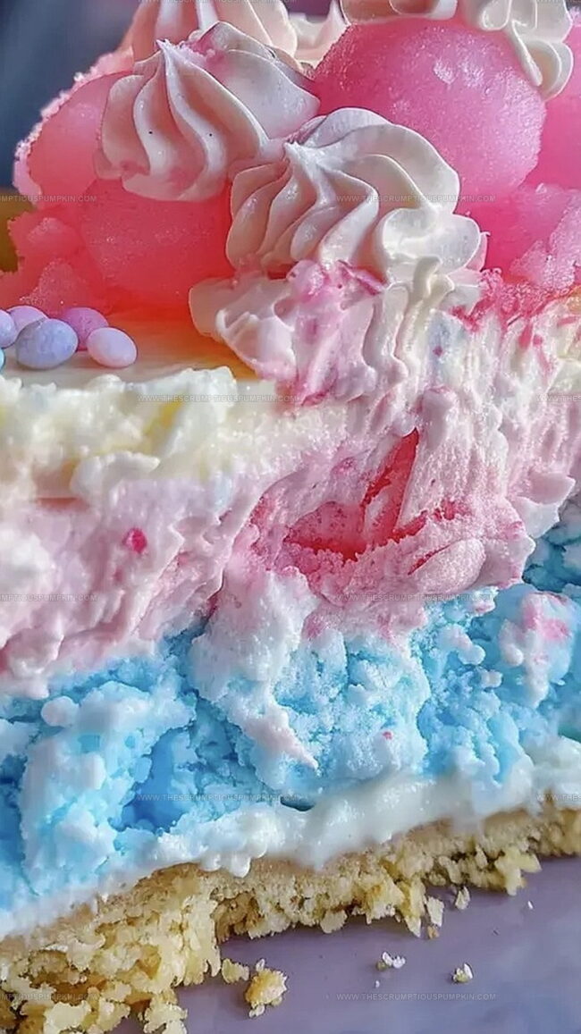 Cotton Candy Cheesecake For A Whimsical Treat