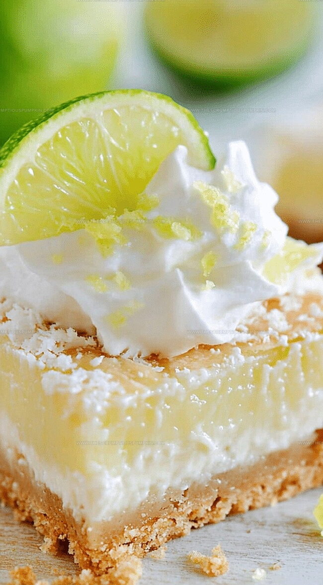 Why Easy Key Lime Pie Bars Are Refreshing