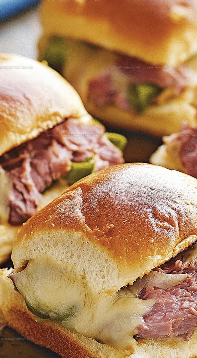 Chef’s Philly Cheese Slider Advice