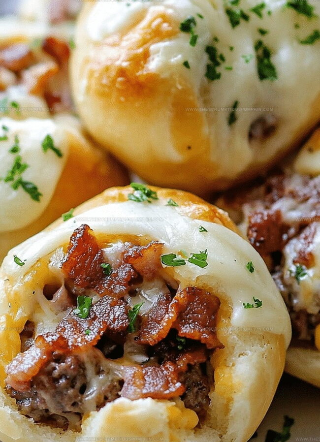 Pro Tips for Garlic Parmesan Bacon Cheeseburger Bombs