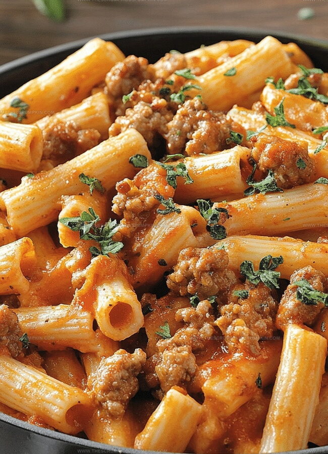 Creamy Rigatoni – Mix Up With Variations