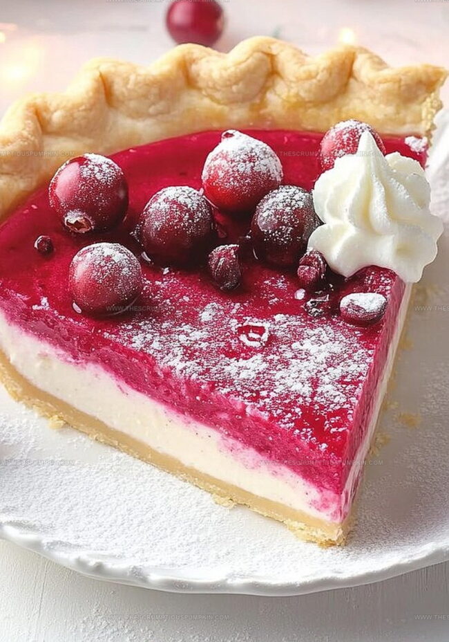 How To Make Cranberry Custard Pie With Ease