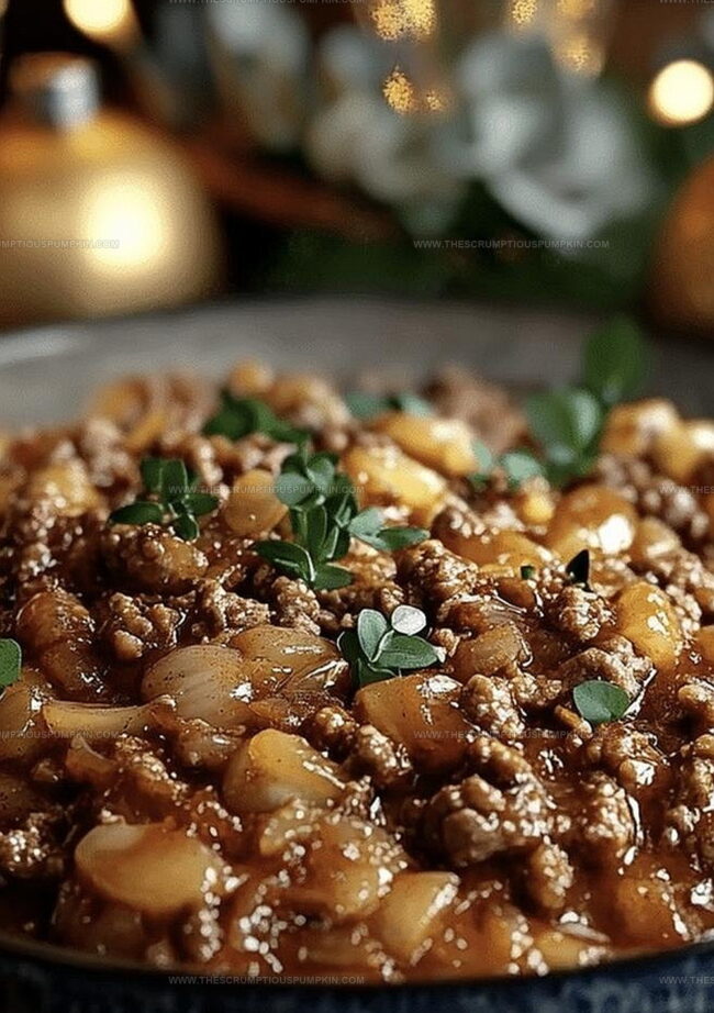Why French Onion Savoury Mince Is Rich And Satisfying