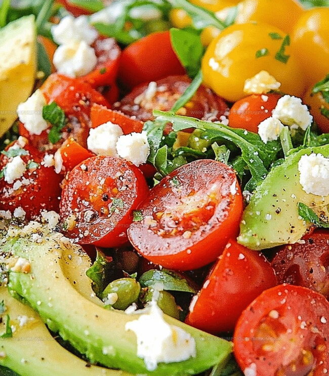 Tips for Best Flavor in Tomato, Avocado and Arugula Salad