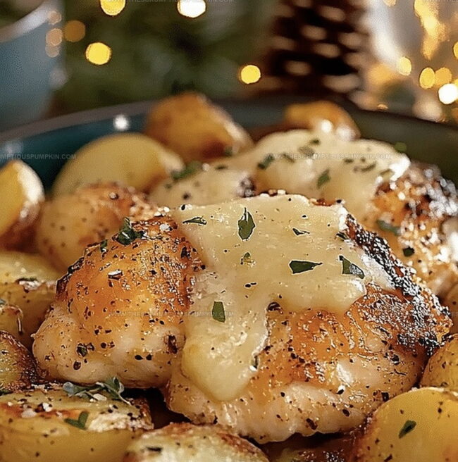 Steps To Make Garlic Parmesan Chicken And Potatoes