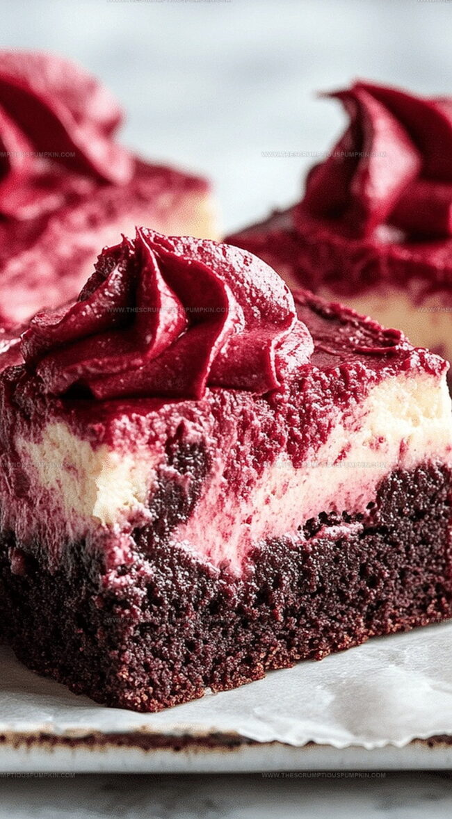 Why Red Velvet Cheesecake Swirl Brownies Are Special