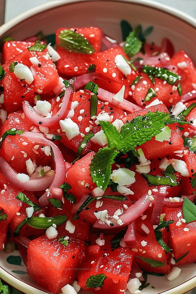 Refreshing Watermelon Salad Perfect for Summer Days