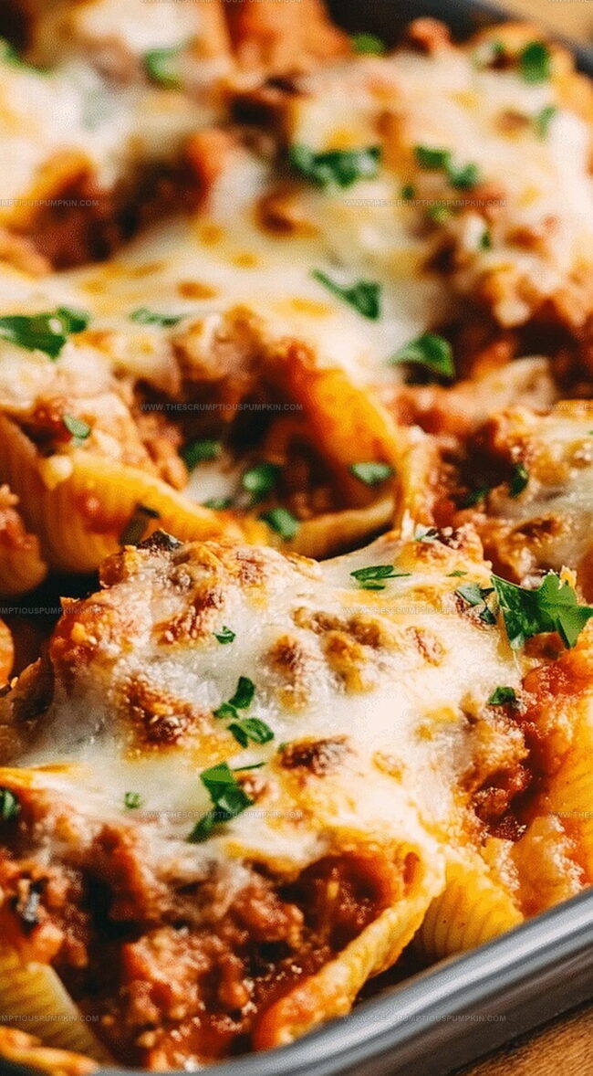 Baked Stuffed Shells Overview