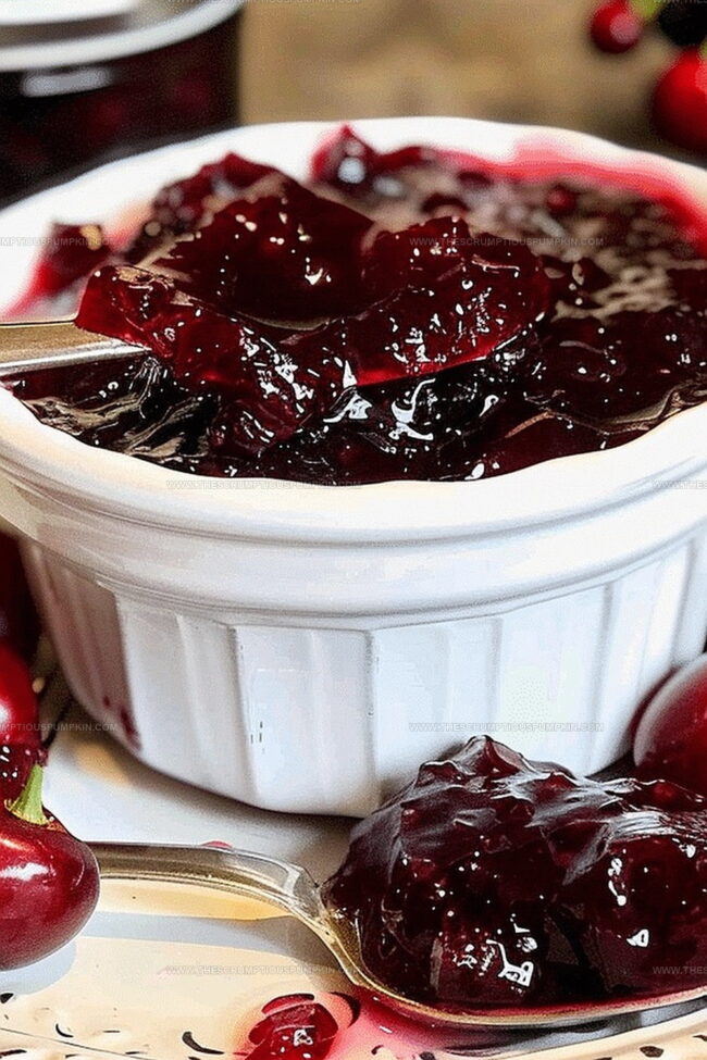 Sweet and Tangy Bing Cherry Freezer Jam You’ll Adore