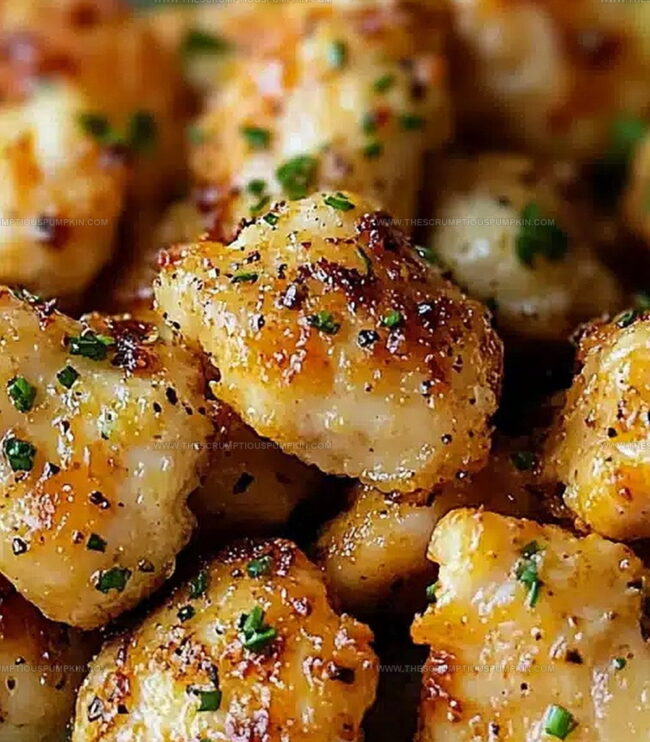 Steps To Make Lemon Garlic Chicken Bites
