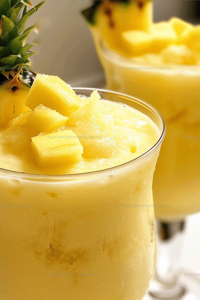 Frozen Pina Colada That Transports You to Paradise