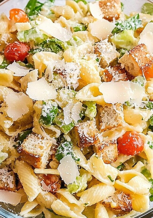 New Takes on Chicken Caesar Pasta Salad