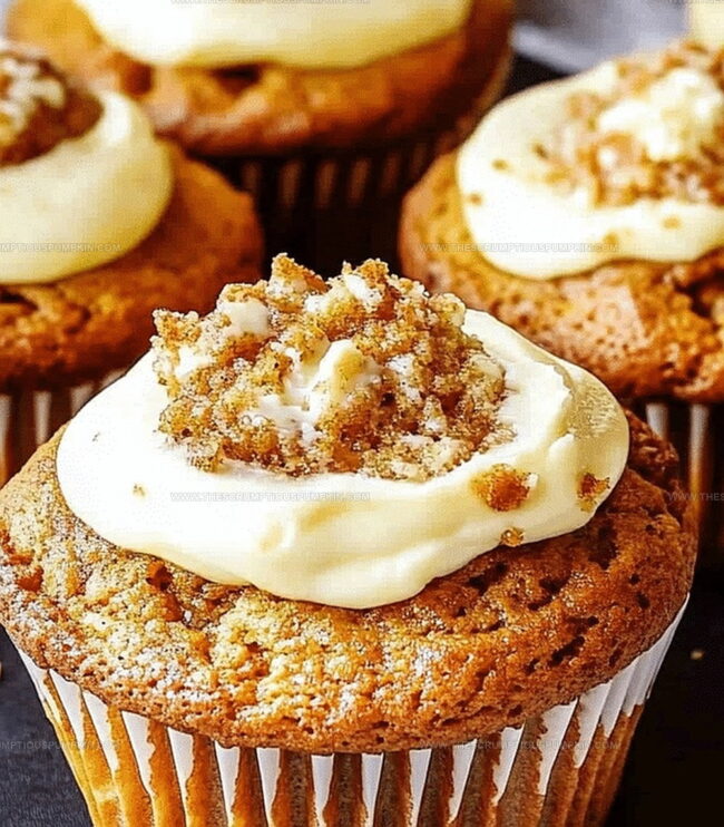 Steps for Baking Pumpkin Cream Cheese Muffins