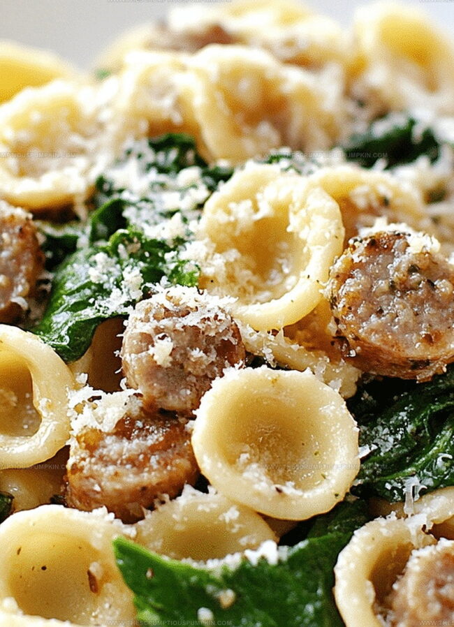 Orecchiette Sausage Pasta – Mix It Up