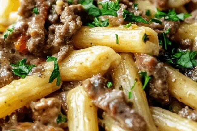 How to Cook Philly Cheesesteak Pasta from Scratch