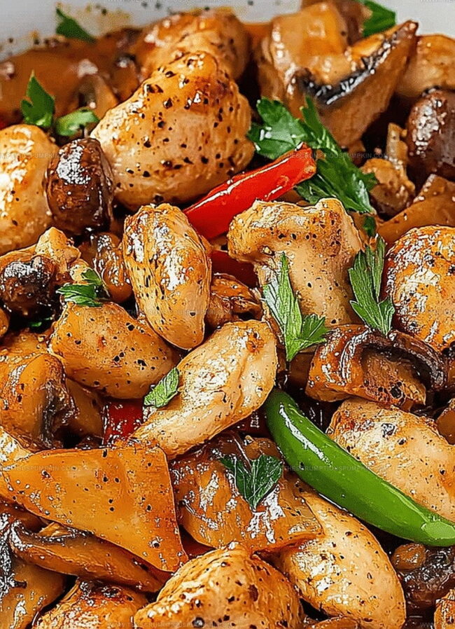 Recipe Twists for Black Pepper Mushroom Chicken