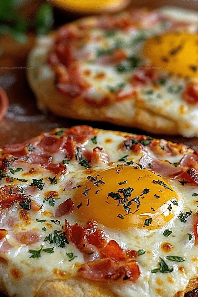 Variations On English Muffin Breakfast Pizza