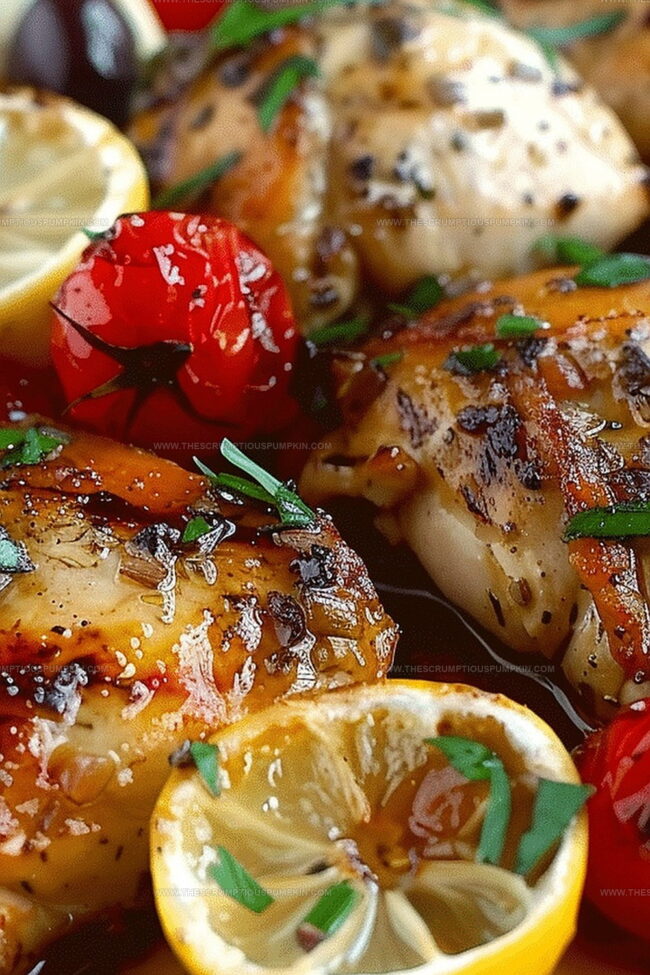 Sunshine on a Plate: Greek Lemon Chicken Night