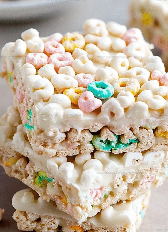 Tips for White Chocolate Lucky Charms Treats