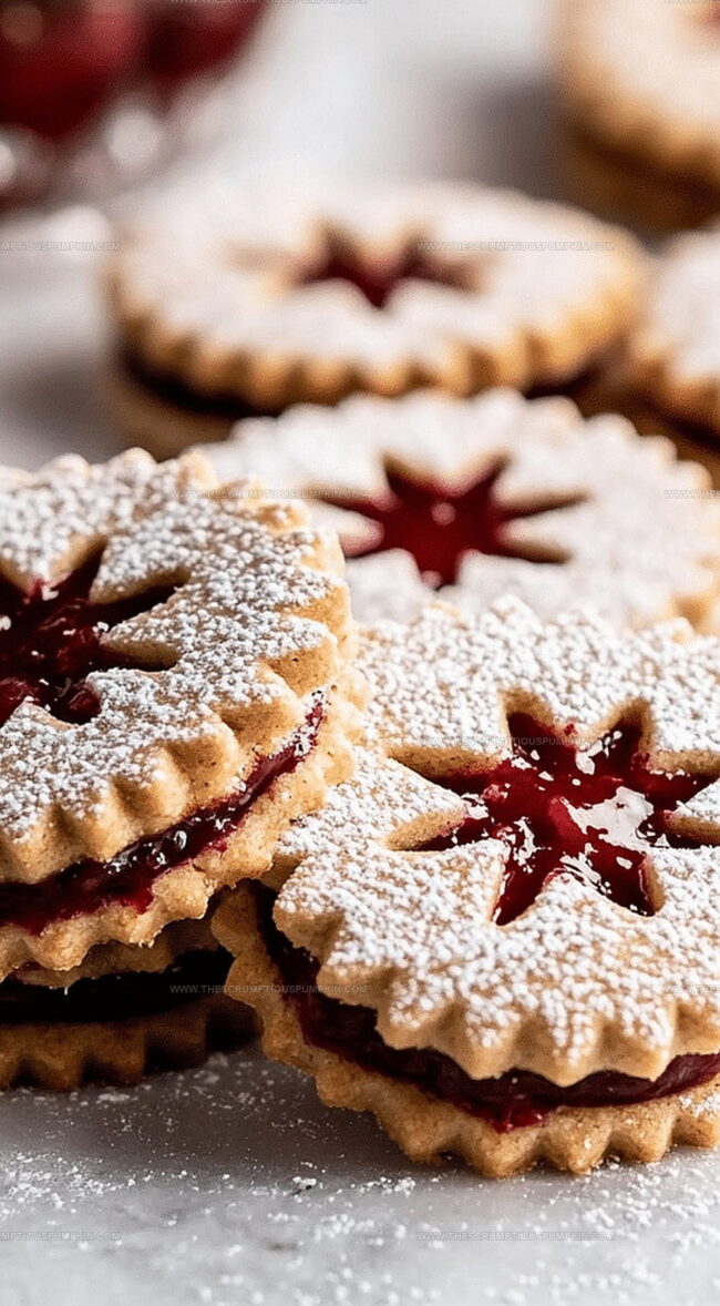 Why Iced Cherry Almond Linzer Cookies Are Tasty