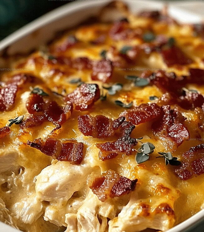 Simple Instructions For Chicken Bacon Ranch Casserole