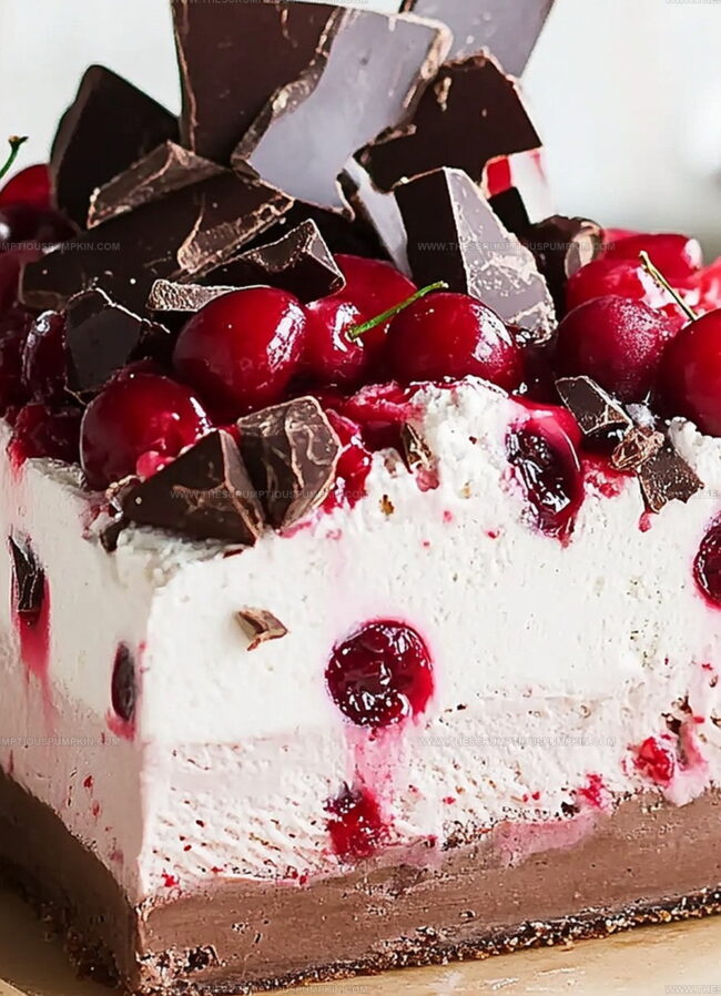 Flavor Twists for Cherry Chocolate Ice Cream Cake
