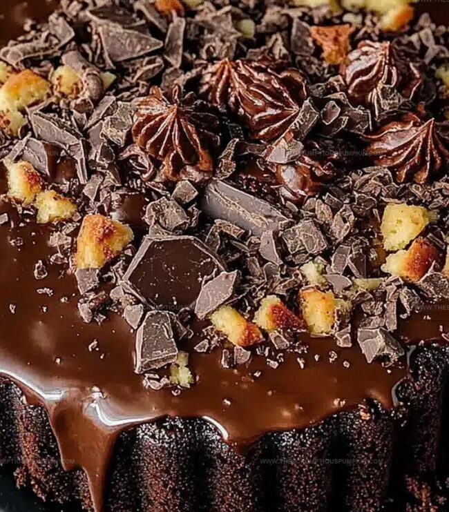 Steps To Make German Chocolate Poke Cake