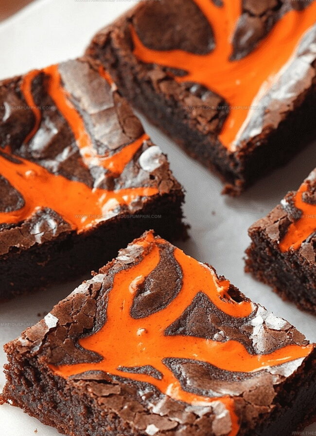 Pro Tips for Swirly Halloween Brownies