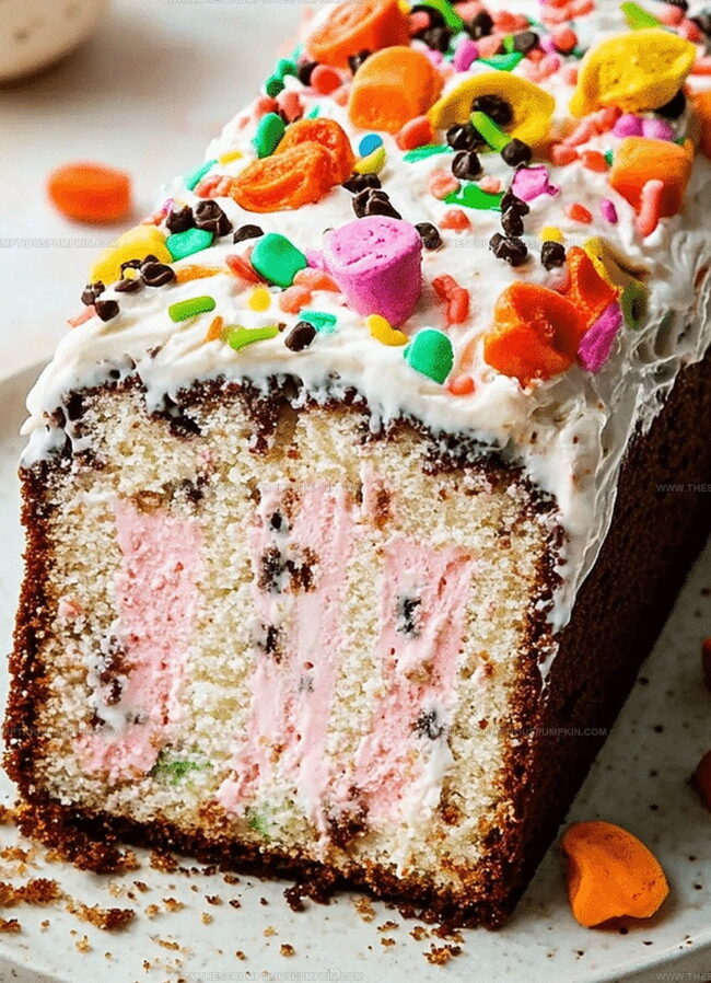 How to Make Ice Cream Loaf Cake