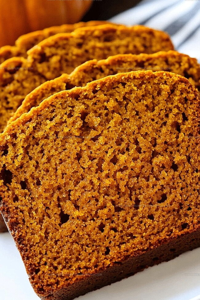 Classic Pumpkin Bread with a Moist Texture