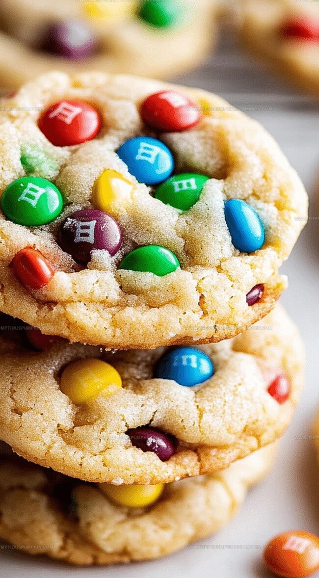 Rainbow M&M Cookies: Colorful and Fun