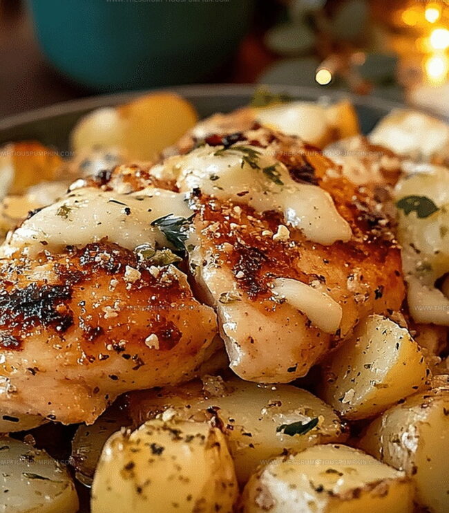 How To Cook Garlic Parmesan Chicken And Potatoes