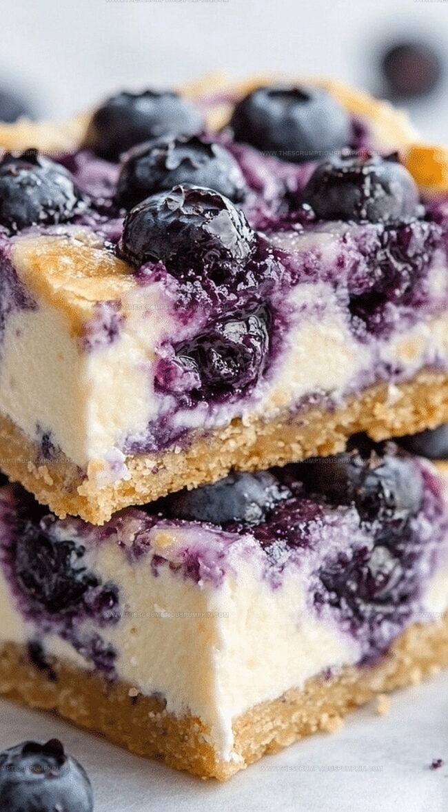 Why Blueberry Cream Cheese Bars Are So Irresistible