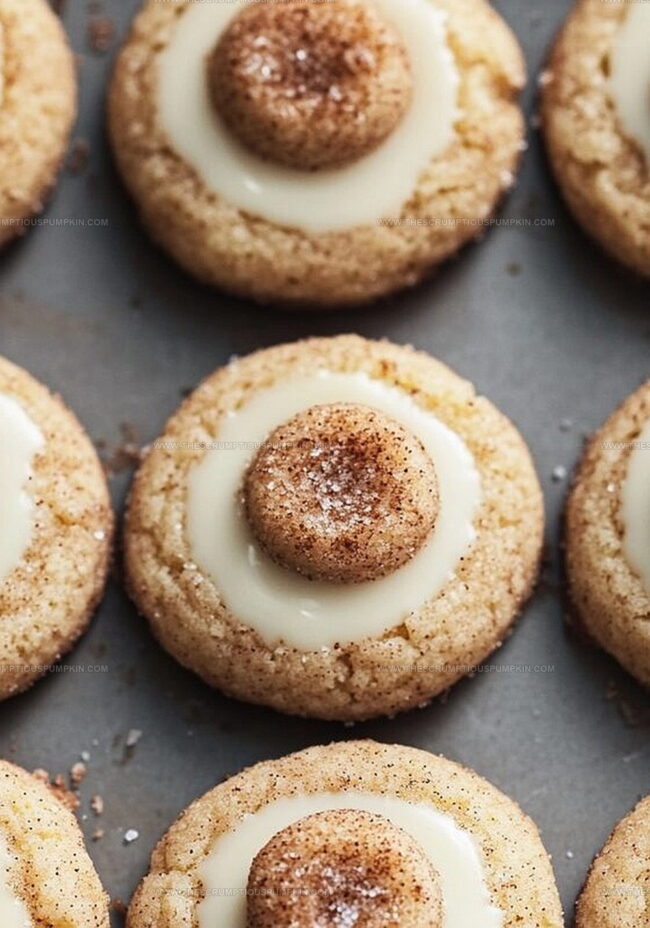Fun Ideas For Eggnog Snickerdoodle Thumbprint Cookies