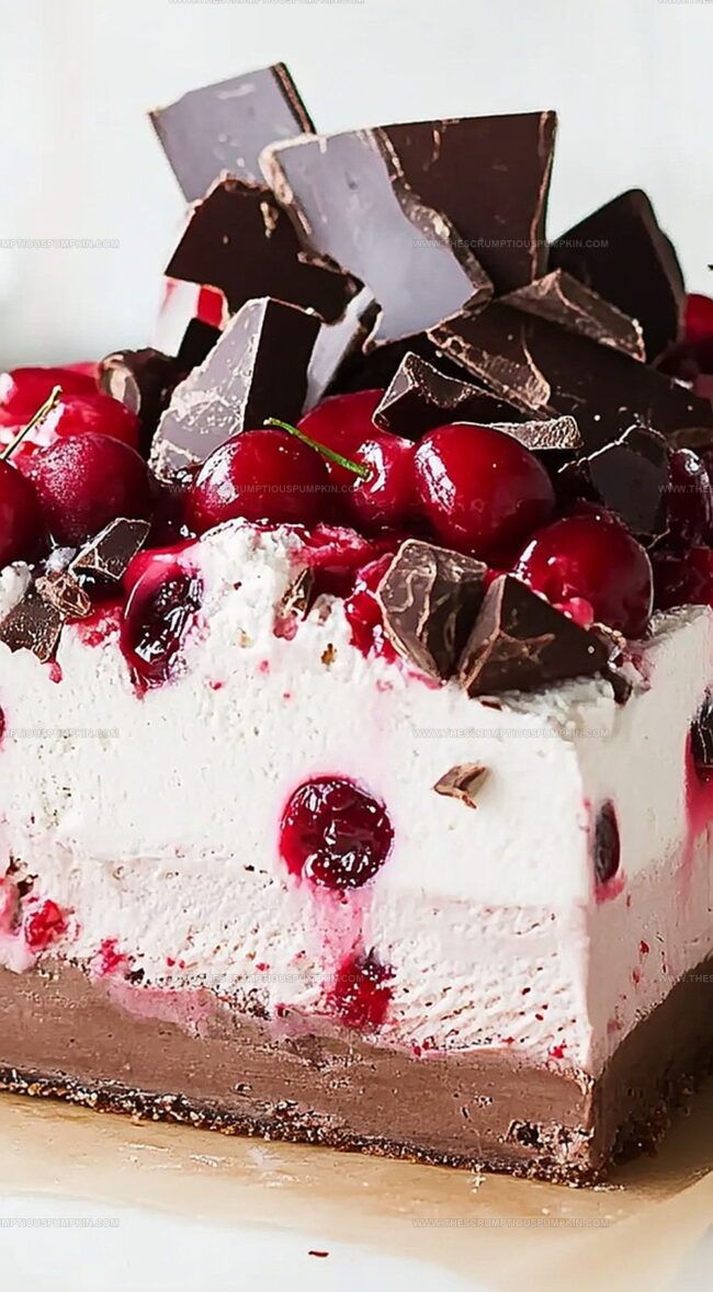 Tips for Smooth Cherry Chocolate Ice Cream Cake