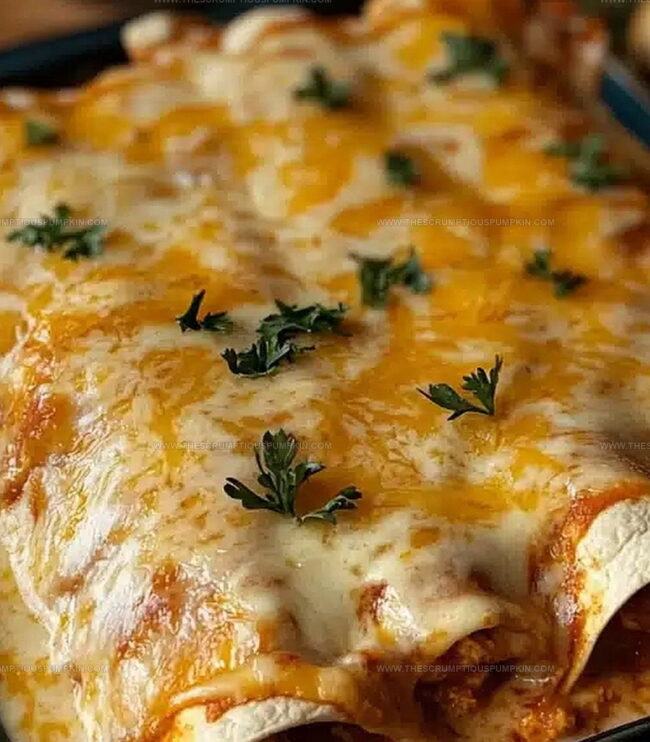 Cheesy Chicken Enchiladas With Creamy Sauce Cooking Steps
