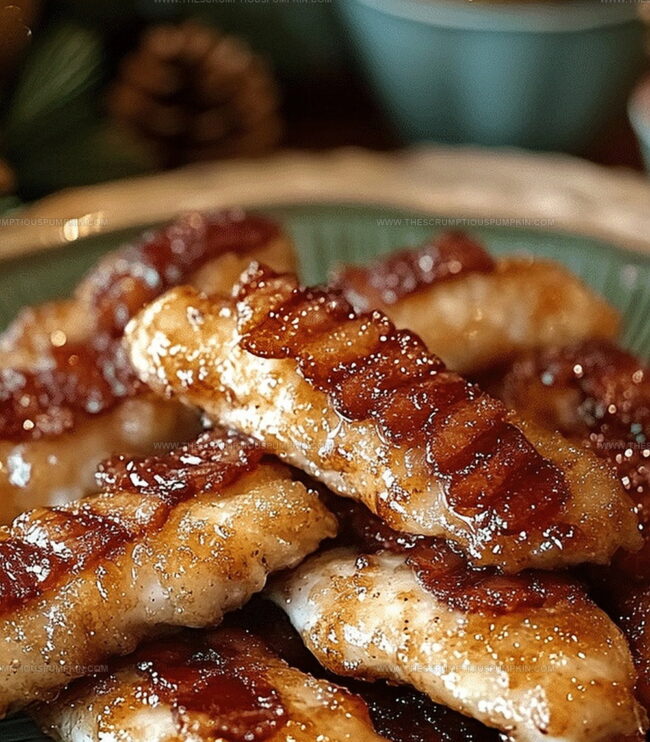 Step By Step For Bacon Brown Sugar Chicken Tenders