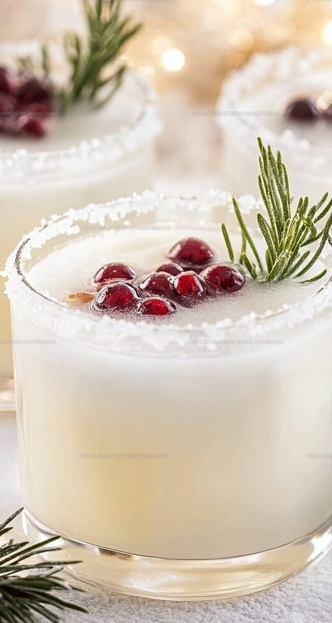 Why White Christmas Punch Is the Party Starter