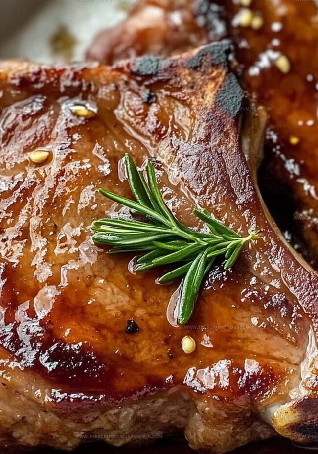 Cooking Sweet and Savory Glazed Pork Chops