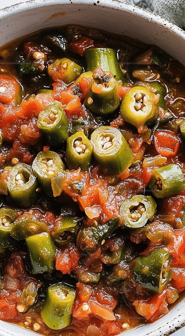 Stewed Okra and Tomatoes Recipe Benefits