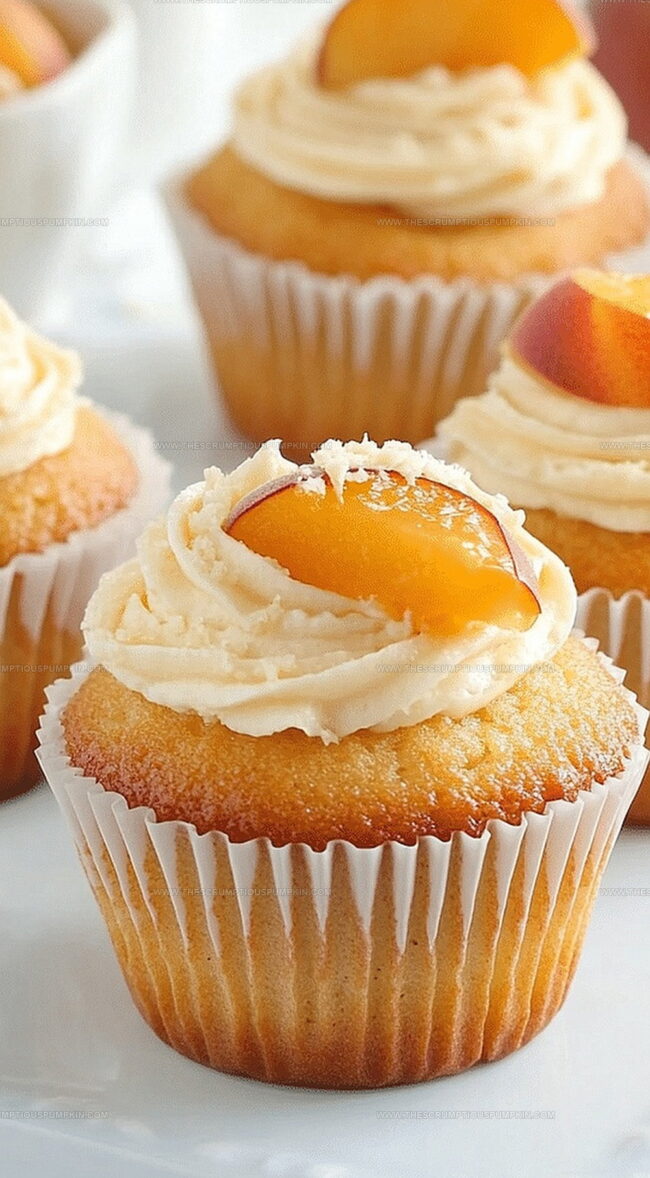 Tips for Fluffy Peach Cupcakes