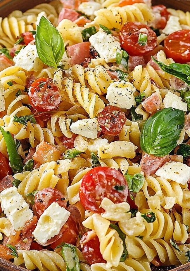 Pasta Salad Variations with an Italian Twist