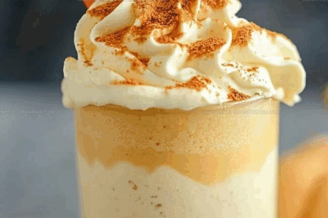 How To Blend Pumpkin Pie Milkshake Smoothly