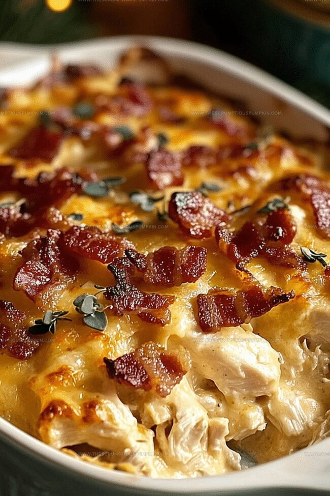 Why Chicken Bacon Ranch Casserole Is A Favorite