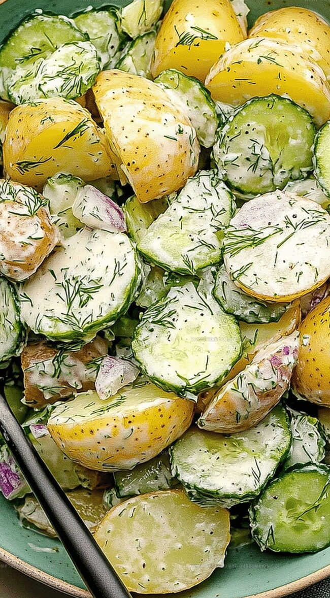 Tips for Perfect Creamy Dill Potato Cucumber Salad